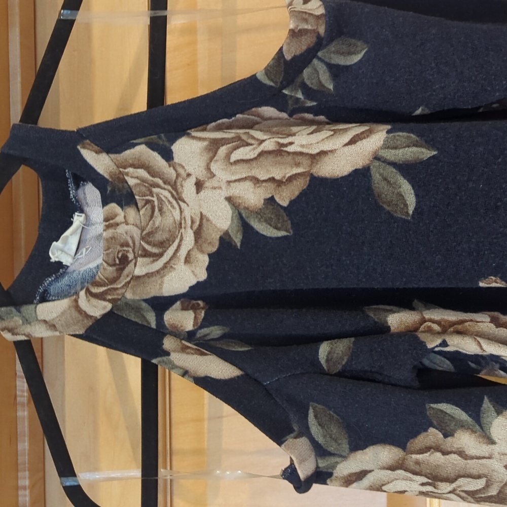 143 story by line up cold shoulder floral print top